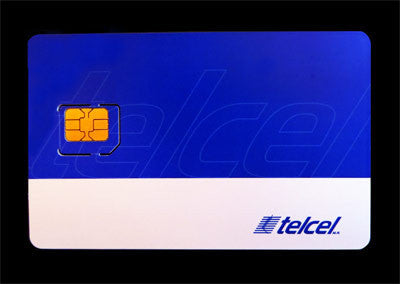 Telcel Micro SIM for iPad, iPad Mini or any 3G Tablet